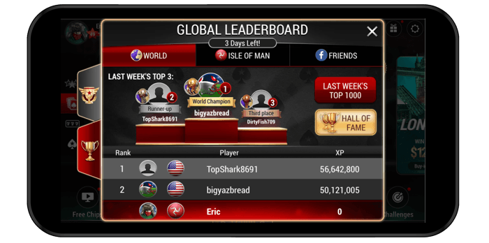 PokerStars Play Leaderboard