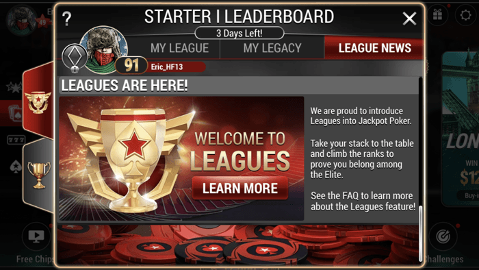 PokerStars Play Leaderboard