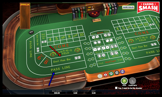 Craps Pass Line