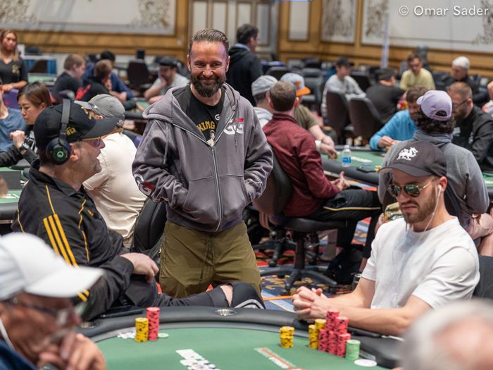 Phil Hellmuth, Daniel Negreanu and Sean Winter