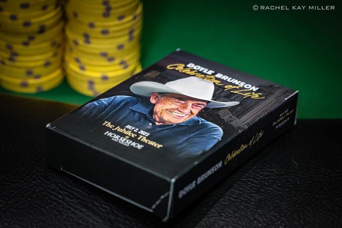 Doyle Brunson Commemorative Cards