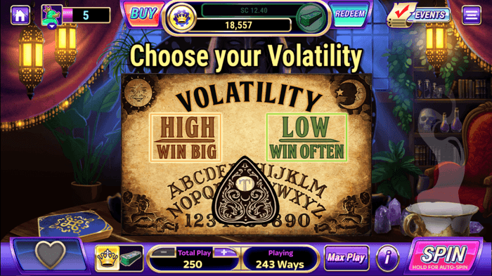 Madame Tarot Slot at LuckyLand Slots