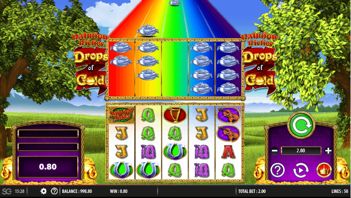 rainbow riches drops of gold