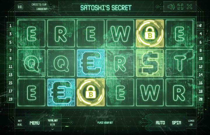 Satoshi's Secret Slot