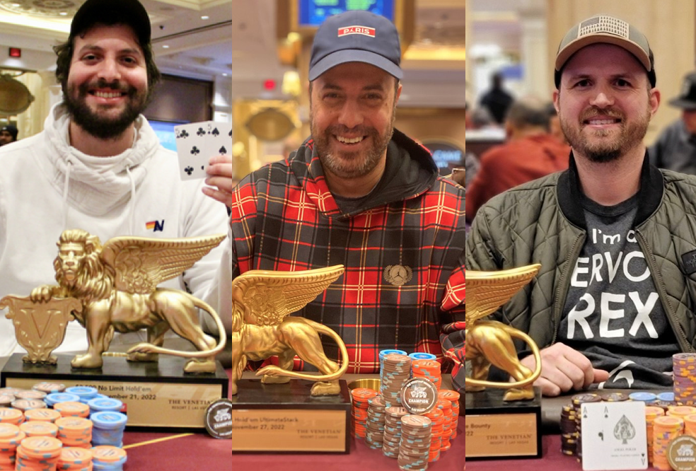 Riordan, Nahum, and Pollard Among Venetian Deepstack Extravaganza IV Winners