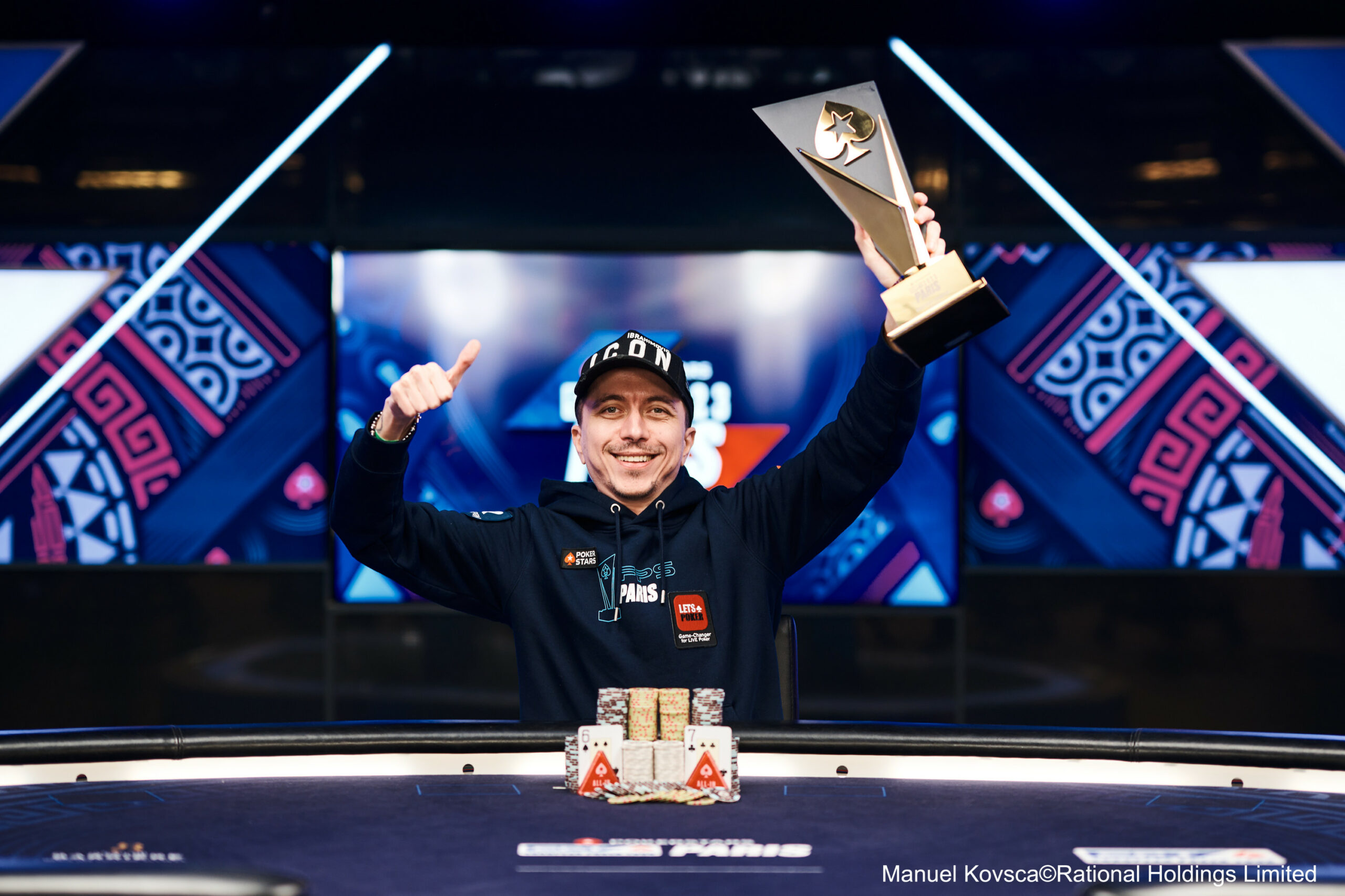 PokerStars Qualifier Razvan Belea Cruises to Victory in 2023 EPT Paris €5,300 Main Event (€1,170,000)