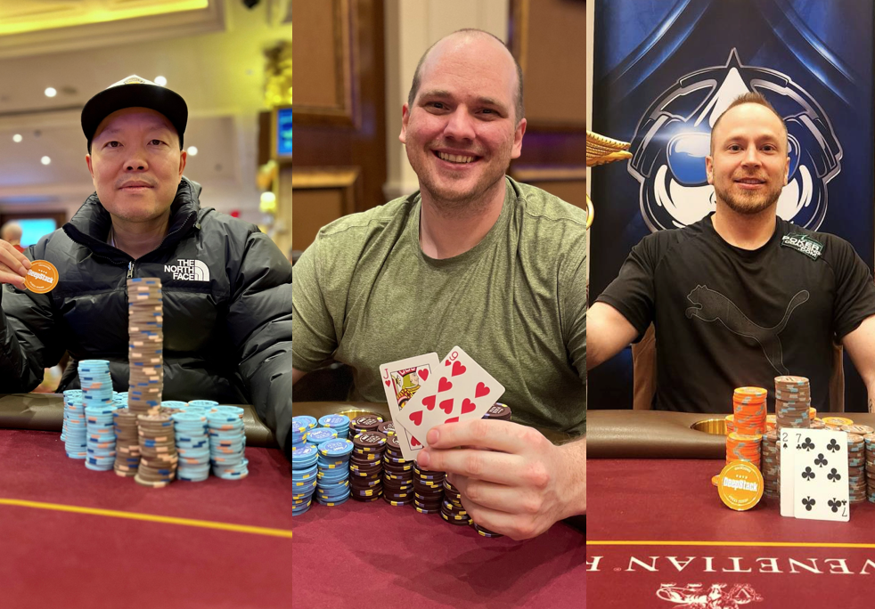 Saechao, Holtz & Romero Among 2023 Venetian DeepStack Showdown Winners