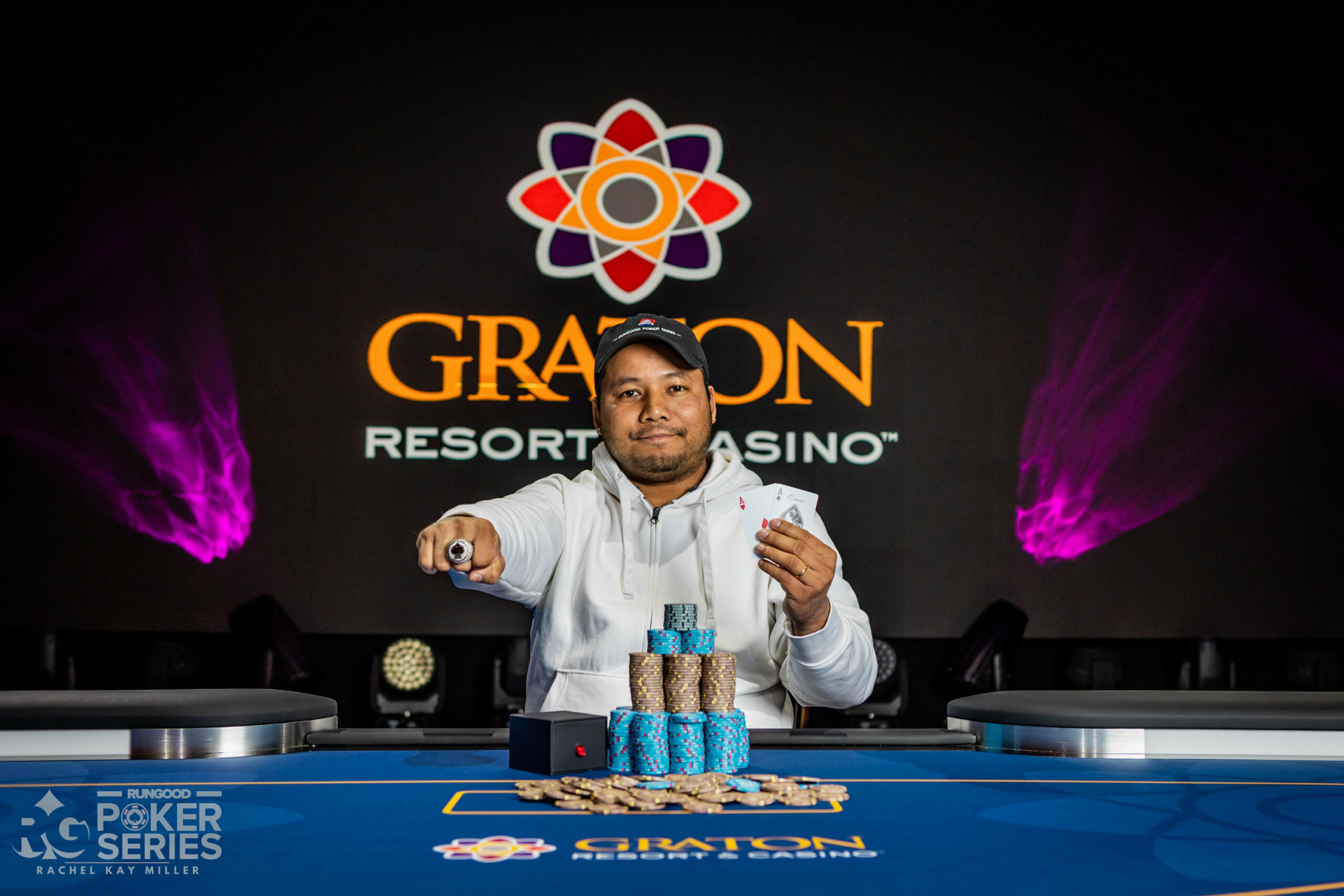 Pe Kyaw Wins RGPS Graton After Three-Way Chop ($90,330)