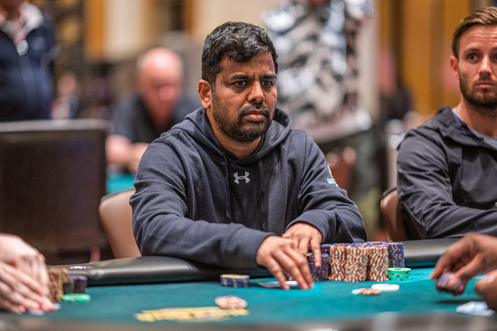 Sangannagari Leads Final 16 in WPT Seminole Hard Rock Poker Showdown; Moreno & Madsen Still Alive