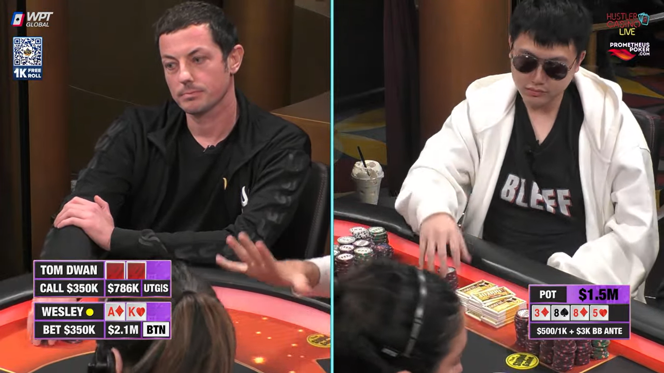 Tom Dwan Wins Largest Pot in Live-Stream Poker History ($3.1 MIllion)