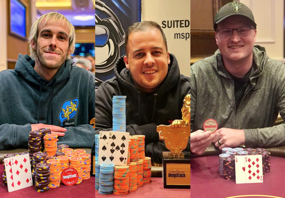 Bell, Theuma & Reichard Among Venetian DeepStack Championship Poker Series Winners