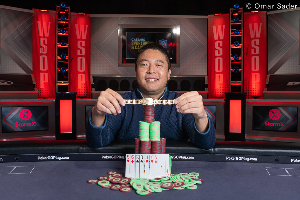 Brian Yoon Wins 5th WSOP Bracelet in $10,000 Seven Card Stud Championship