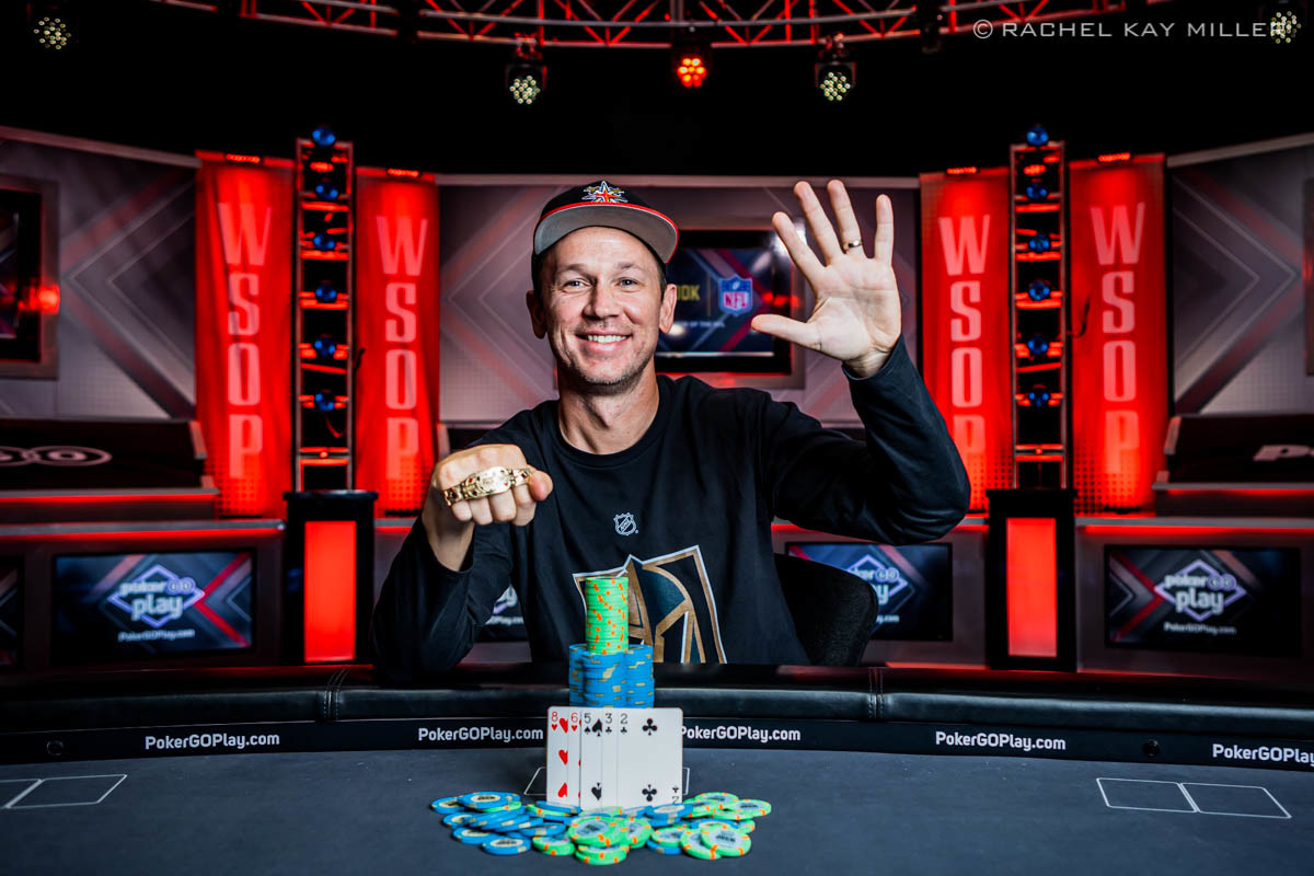 John Monnette Joins Five-Timers Club With $1,500 Triple Draw WSOP Title