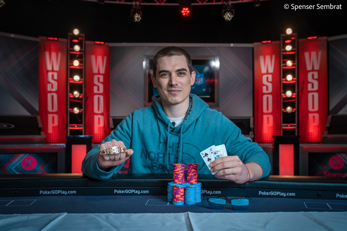 Valentino Konakchiev Denies Andres Korn a Second Bracelet in $2.5K NLHE Freezeout