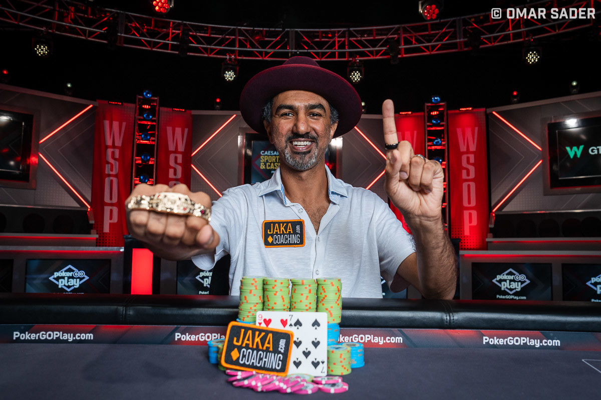 Prominent Poker Coach Faraz Jaka Leads By Example and Wins First Bracelet in Event #85: $1,500 Shootout