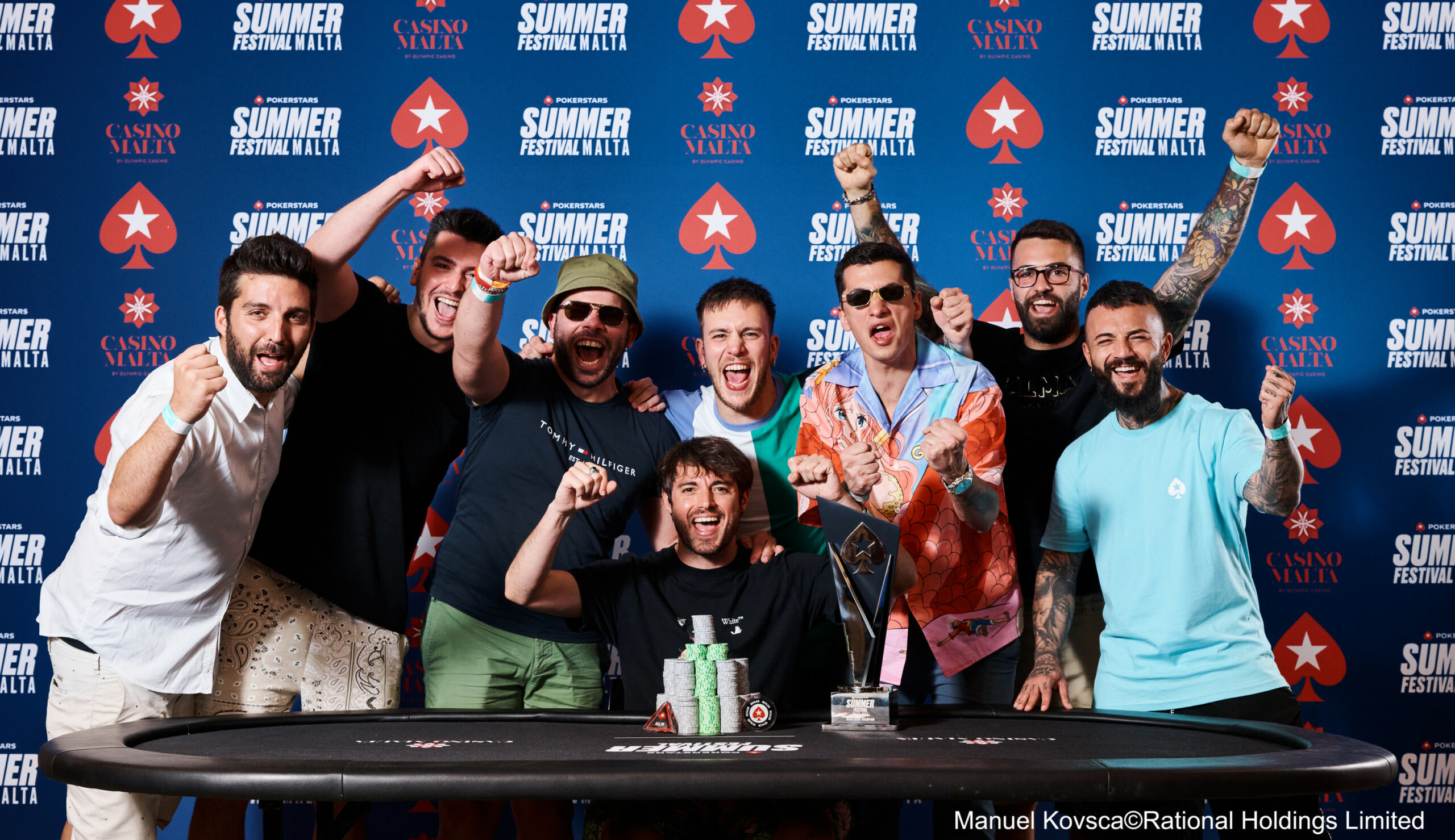 Simone Andrian Crowned Champ of Sizzling PokerStars Summer Festival in Malta