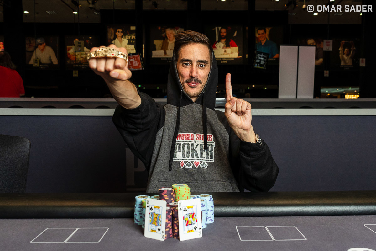 VAMOS!! Samuel Bernabeu Wins First Bracelet in Event #79:$2,500 No-Limit Holdem