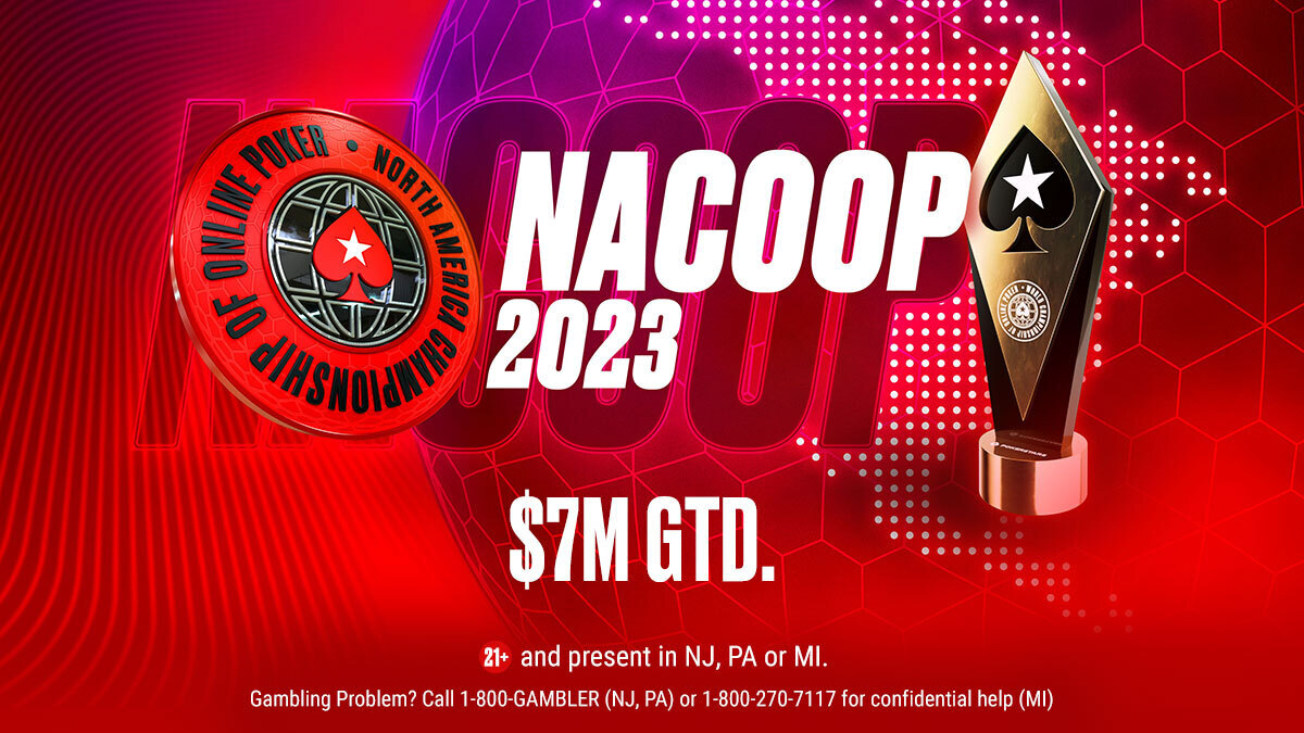 PokerStars Confirms $7 Million In Guarantees For 2023 NACOOP Schedule