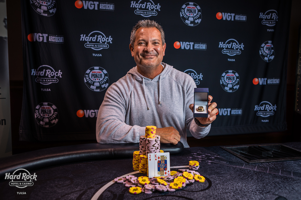 WSOPC Tulsa: Mark Barrientos Wins Main Event ($126,900); Two Rings For Hamid Izadi