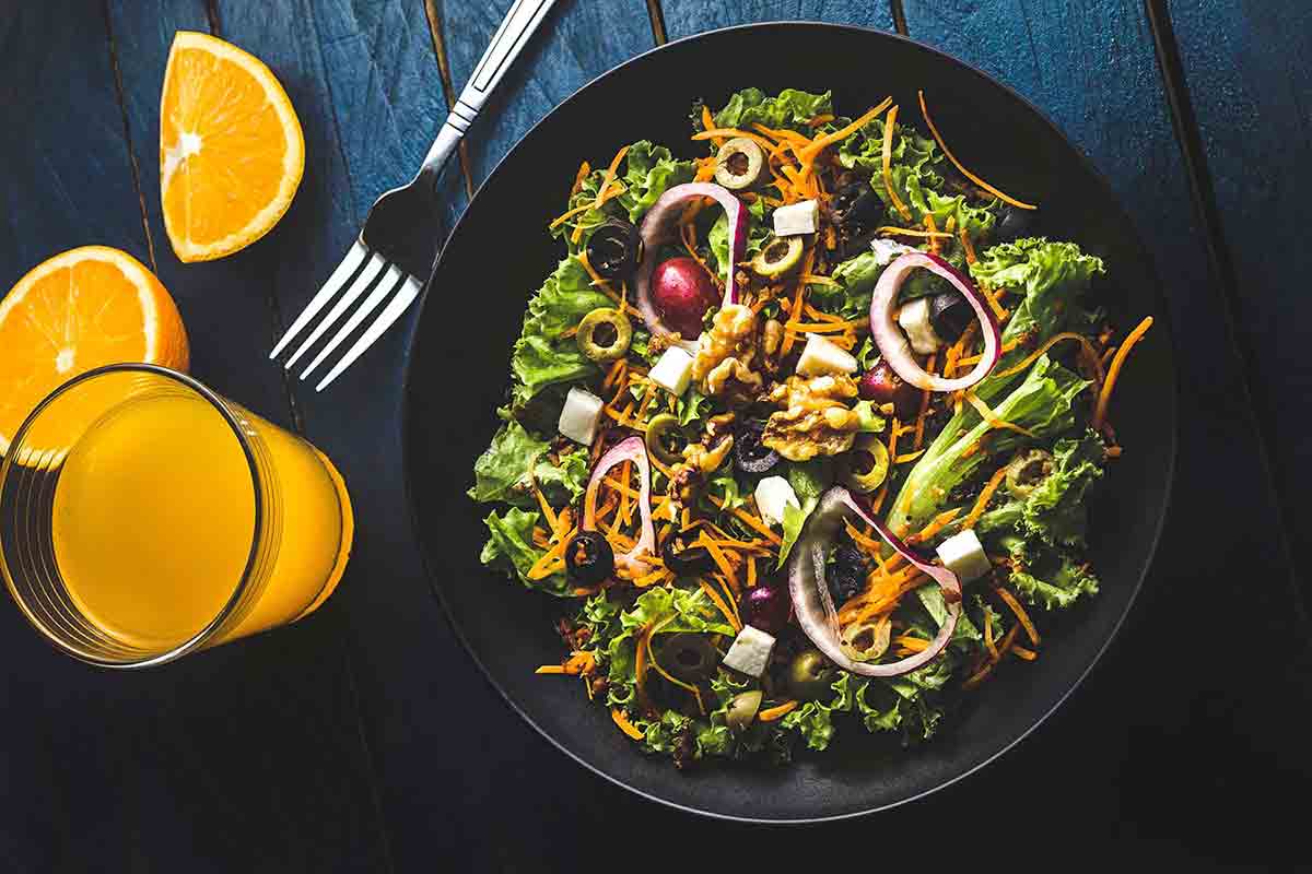 Mixed Greens with Orange Juice Vinaigrette Recipe – Top Rank Casinos