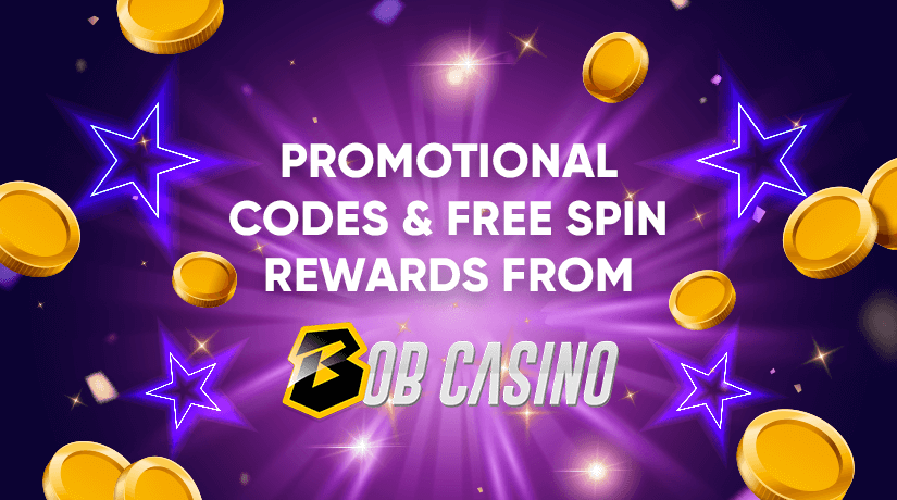 Promo Codes & Free Spin Rewards From Bob Casino Source: Promo Codes & Free Spin Rewards From Bob Casino